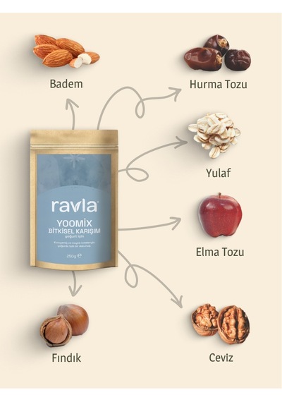 Ravla Yoomix Bitkisel Karışım - 250 G