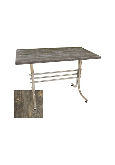 Japon Mutfak Masası 80x140 Cm - Werzalit, Wermodin Ve Allzalit Tabla - Old Pine Çok Renkli