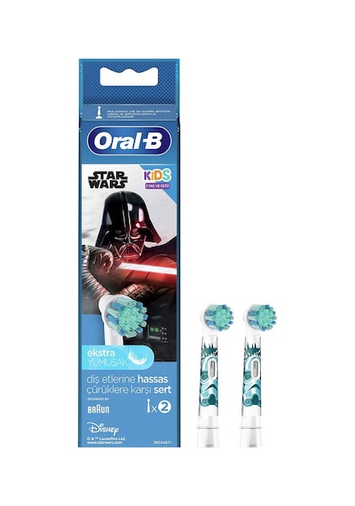Oral-B EB10 Star Wars Çocuklar İçin Diş Fırçası Yedek Başlığı 2'li