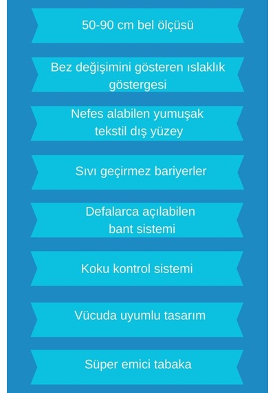 Dr. Pedical Belbantlı Hasta Bezi Small Küçük Beden 120 Adet 30x4 S