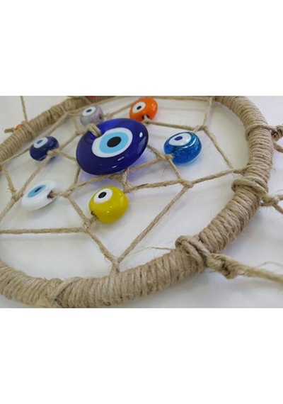 El Yapımı Nazarlık Düş Kapanı Duvar Dekoru Dream Catcher