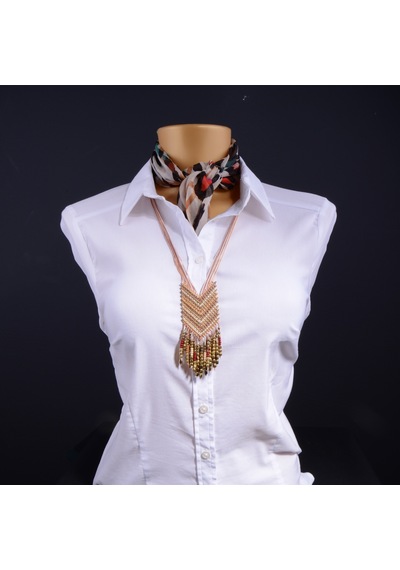 Mohawk Kolye - Gold Altın