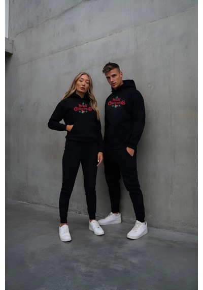 Merry Chrıstmas Sweatshirt - Hodie - Siyah Siyah