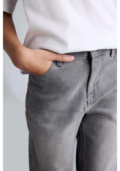Defacto Flare Fit Geniş Paça Jean Pantolon Kız Çocuk I4938a826aunm55 Gri-nm55