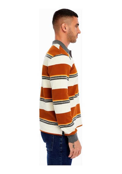 Ar-ma Erkek Ribanalı Regular Fit Çizgili %95 Pamuk %5 Elastane Ringel Pike Kumaş Polo Yaka Düğmeli Sweatshirt K30554953102 Kahverengi-k3 Kahverengi - Krem Ar-ma Erkek Ribanalı Regular Fit Çizgili %95 Pamuk %5 Elastane Ringel Pike Kumaş Polo Yaka Düğmeli Sweatshirt K30554953102 Kahverengi-k3 Kahverengi - Krem