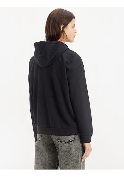 Levi's Kadın Kapüşonlu Siyah Sweatshirt - 001tz-0000 001