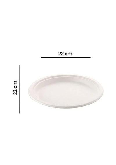 Roll-up Nature Ekolojik Karton Kağıt Parti Tek Kullanımlık Tabak - 22 Cm. - 50 Adetlik 3 Paket Genel
