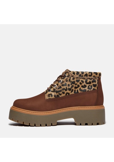 Timberland Stone Street Mid Lace Up Kadın Bot-33863 Kahverengi