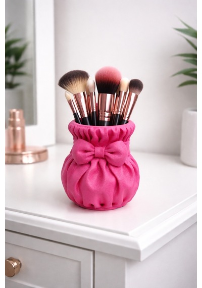 Dekoratif Makyaj Düzenleyici / Organizer Pembe Pembe