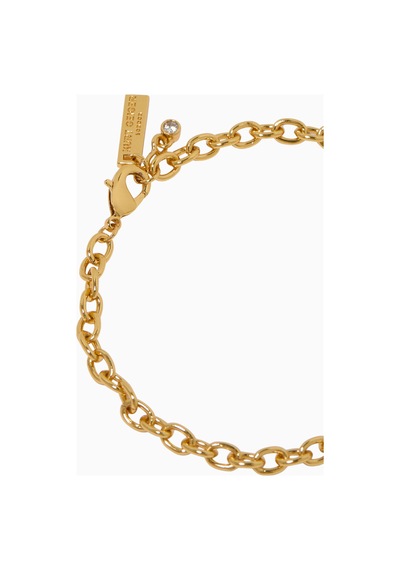 Kurt Geiger Crystal Bracelet Parlak Kristal Ve Pirinçten Zarif Bileklik Yeşil