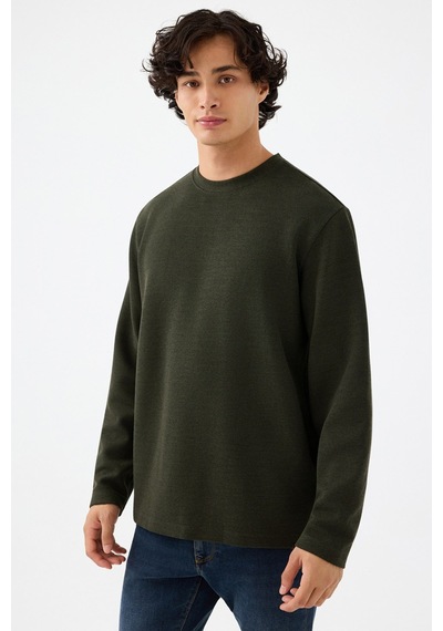 Loft Erkek Sweatshirt Haki