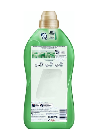 Vernel Max Ihlamur Çiçeği Kokulu 60 Yıkama Konsantre Çamaşır Yumuşatıcısı 1 X 1440 Ml