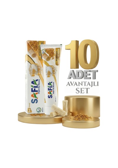 Safia Diş Macunu Misvak Ve Propolis 10x100 Ml Temel Bakım