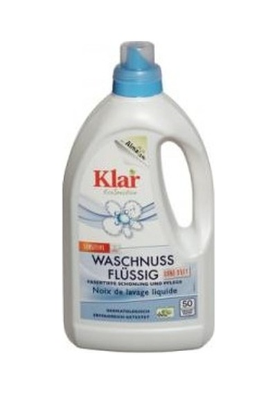 Klar Organik Beyaz ve Renkliler için Sıvı Çamaşır Deterjanı 50 Yıkama 1.5 L