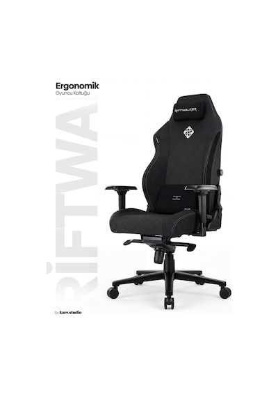 Riftwalker Ergonomik Oyuncu Koltuğu Siyah