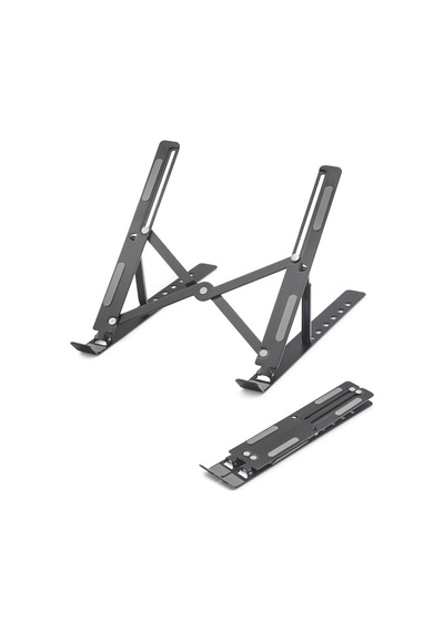 Ayarlanabilir Katlanabilir Tablet Ve Laptop Standı Metal Siyah Nd8031