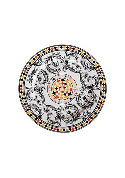 Margery Bone 20cm 6lı Tabak Seti Çok Renkli
