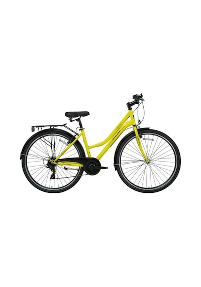 BİSAN SMILE BAYAN ŞEHİR BİSİKLETİ 46CM V 28 JANT 7 VİTES SARI SİY