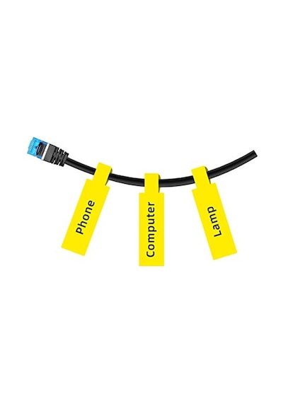 Ayrex Nıımbot Termal Kablolu Etiketler, 12,5 X 109 Mm Etiket Yazıcısı, Termal Kağıt, D110 D11 D101 H1s Etiket Yazı 1