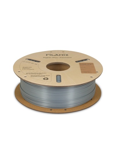 Filamix Hyper Pla+ Gümüş Filament 1,75mm 1kg - Bisiparisver