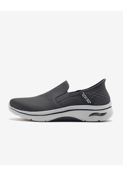 Skechers Go Walk Arch Fıt 2.0 - Hands Free 2 Erkek Gri Yürüyüş Ayakkabısı 216600 Char Gri