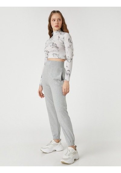 Koton Jogger Eşofman Altı Cep Detaylı Ekstra Yüksek Bel Gri Melanj 3sal40018ık 3SAL40018IKGRM Gri Melanj Koton Jogger Eşofman Altı Cep Detaylı Ekstra Yüksek Bel Gri Melanj 3sal40018ık 3SAL40018IKGRM Gri Melanj