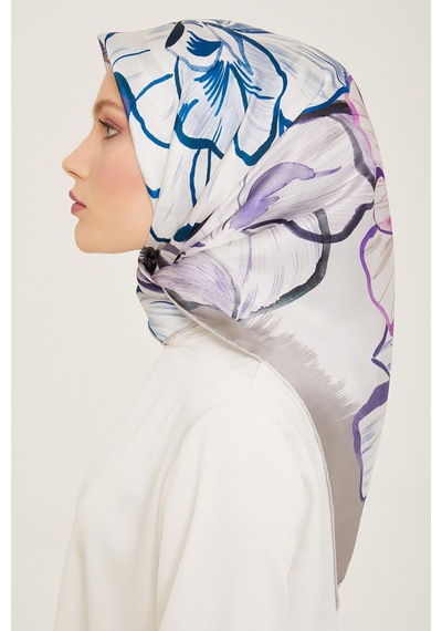 Armine İpek Eşarp 2024 Yaz - 9110-35 Twill - 9110-35