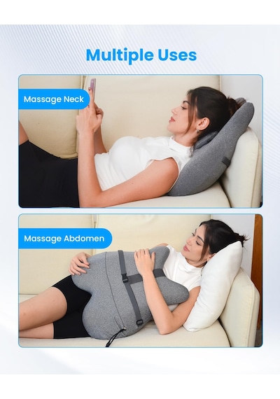 Comfıer Isılı Sırt Masaj Aleti, Shiatsu Masajlı Hafızalı Köpük Sırt Desteği Yastığı, Grafen Isılı Ergonomik Bel Desteği, Boyun Masaj Aleti, Kadın Erkek Hediyeleri Comfıer Isılı Sırt Masaj Aleti, Shiatsu Masajlı Hafızalı Köpük Sırt Desteği Yastığı, Grafen Isılı Ergonomik Bel Desteği, Boyun Masaj Aleti, Kadın Erkek Hediyeleri