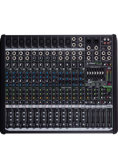 Mackie Profx16V2 16 Kanal Compact Mikser Siyah