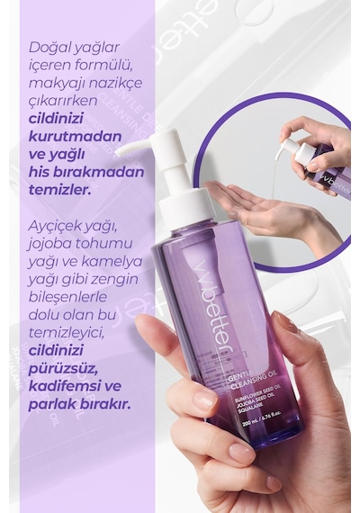 Vvbetter Gentle Deep Cleansing Oil Makyaj Temizleme Yağı 200 ML