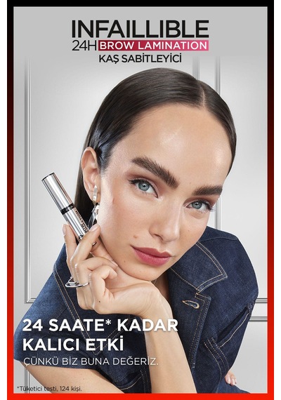 L'oréal Parıs Infaillible 24h Brow Lamination Şeffaf Kaş Sabitleyici Diğer