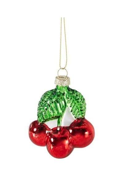 Sour Cherry Ağaç Süsü 8 Cm 50 x 22