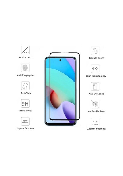 3 Adet Xiaomi Poco M4 Pro 5g Ekran Koruyucu 5d Tam Kapatan Kırılmaz Cam Şeffaf Parlak Iz Bırakmaz