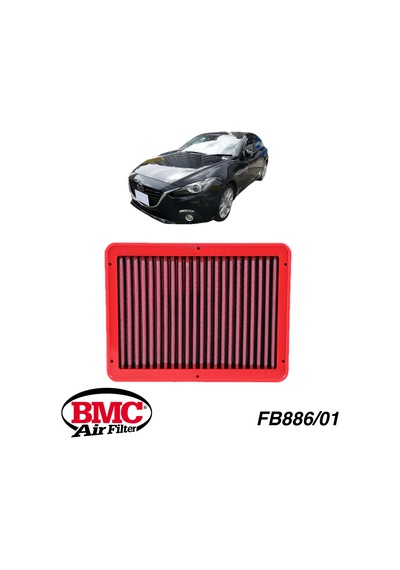 Bmc Fb886/01 Mazda 2 / Mazda 3 / Cx-3 Skyactiv-g Kutu İçi Performans Hava Filtresi