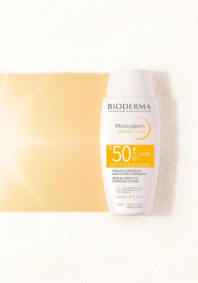 Bioderma Photoderm Mineral Fluid Spf50+ Çok Hassas Ciltler İçin Çok Yüksek Korumalı Yüz, Vücut Güneş Kremi 75 G