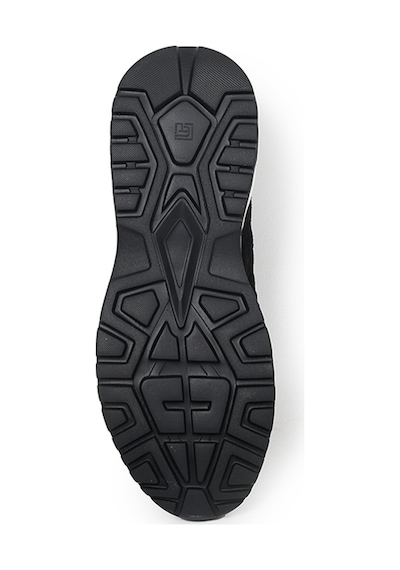 Jaumı Black Siyah Turuncu Sneaker Erkek Süet Ayakkabı 001