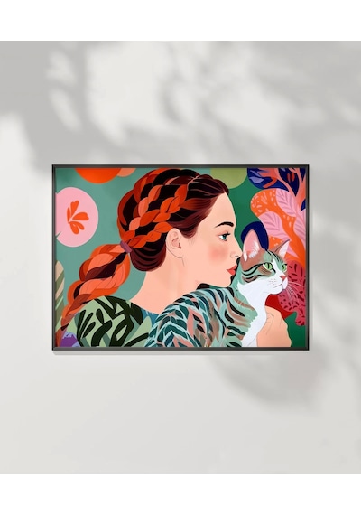 Çerçevesiz Poster Renklerin Ahengi