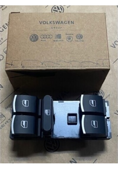 VW PASSAT CC 2013-2017  ÖN SOL CAM AÇMA KAPAMA DÜĞMESİ 5K4959857