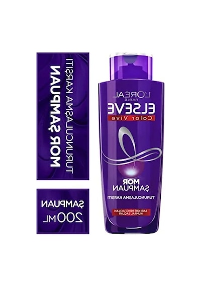 200 Ml Mor Şampuan - Boyalı Saçlar İçin Beyaz