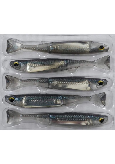 Tokyotackle Wiggle Real Fish Silikon Balık Yem 7.5cm 5'li Paket P14s5333