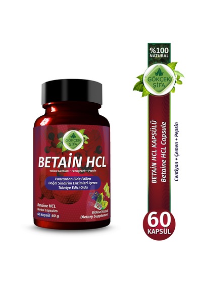 Betain Hcl Kapsül