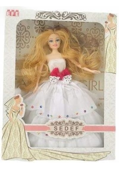 Efe Toys Sedef Gelinlikli Oyuncak Manken Bebek