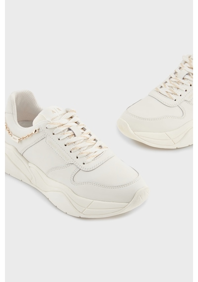 Armani Exchange Bayan Ayakkabı Xw001617 Af17443 M0107 Beyaz Beyaz