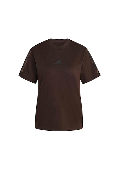 Adidas W Aop 3s T Inf Kahverengi Kadın T-shirt Ke8830