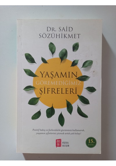 Yaşamın Göremediğimiz Şifreleri- Ürün 2.el Kitaptır