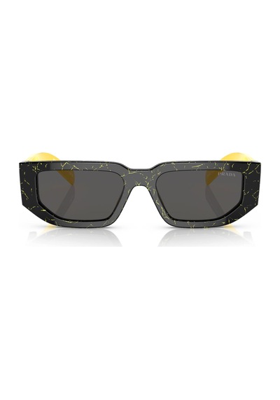 Prada Spr09zs 19d-5s0 54 Erkek Güneş Gözlüğü Sarı - Siyah