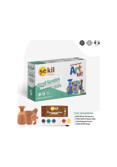 Şekil Sanat Kiti Snt3set Çok Renkli