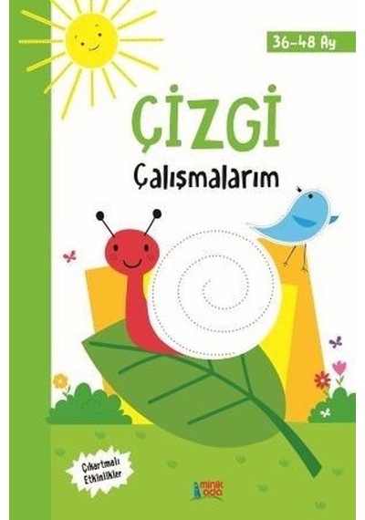 Çizgi Çalışmalarım 36-48 Ay- Minik Ada