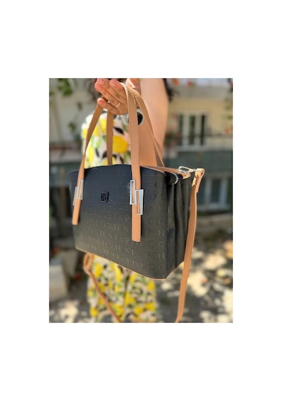 Just Polo Kadın El Ve Omuz Çantası 440113mh Siyah Kum 36280782