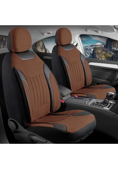 Mini Cooper Sd Tay Tüyü Oto Koltuk Kılıfı Fermuarlı Ön Arka Set Tarçın Edition